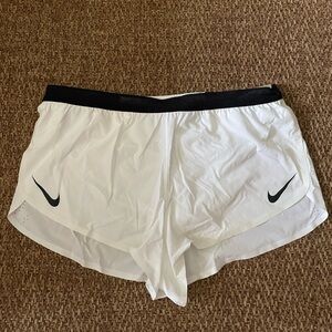 Nike Aeroswift Dri-Fit ADV 2" Brief Lined Running Shorts White Men XL FN3349-121